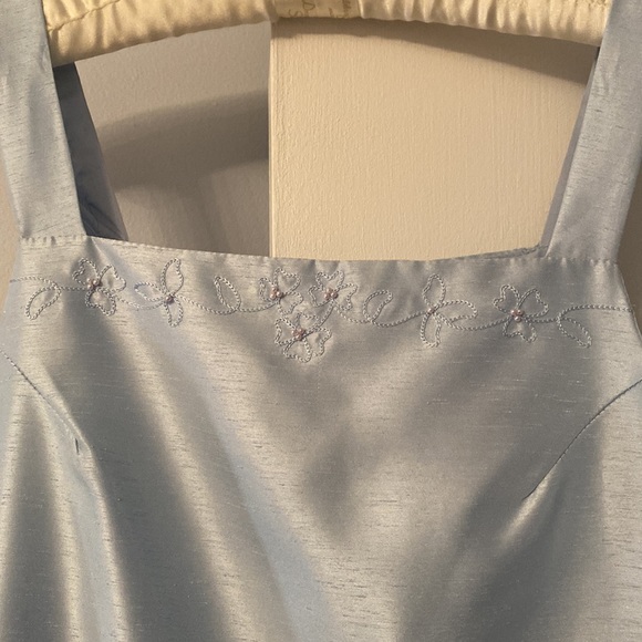 Blue Confirmation/ Special Occasion Dress with Jacket - Picture 4 of 6